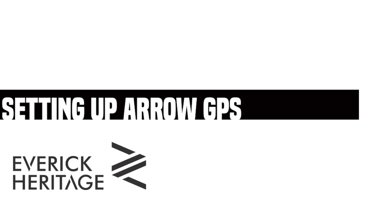 Setting Up Arrow GPS